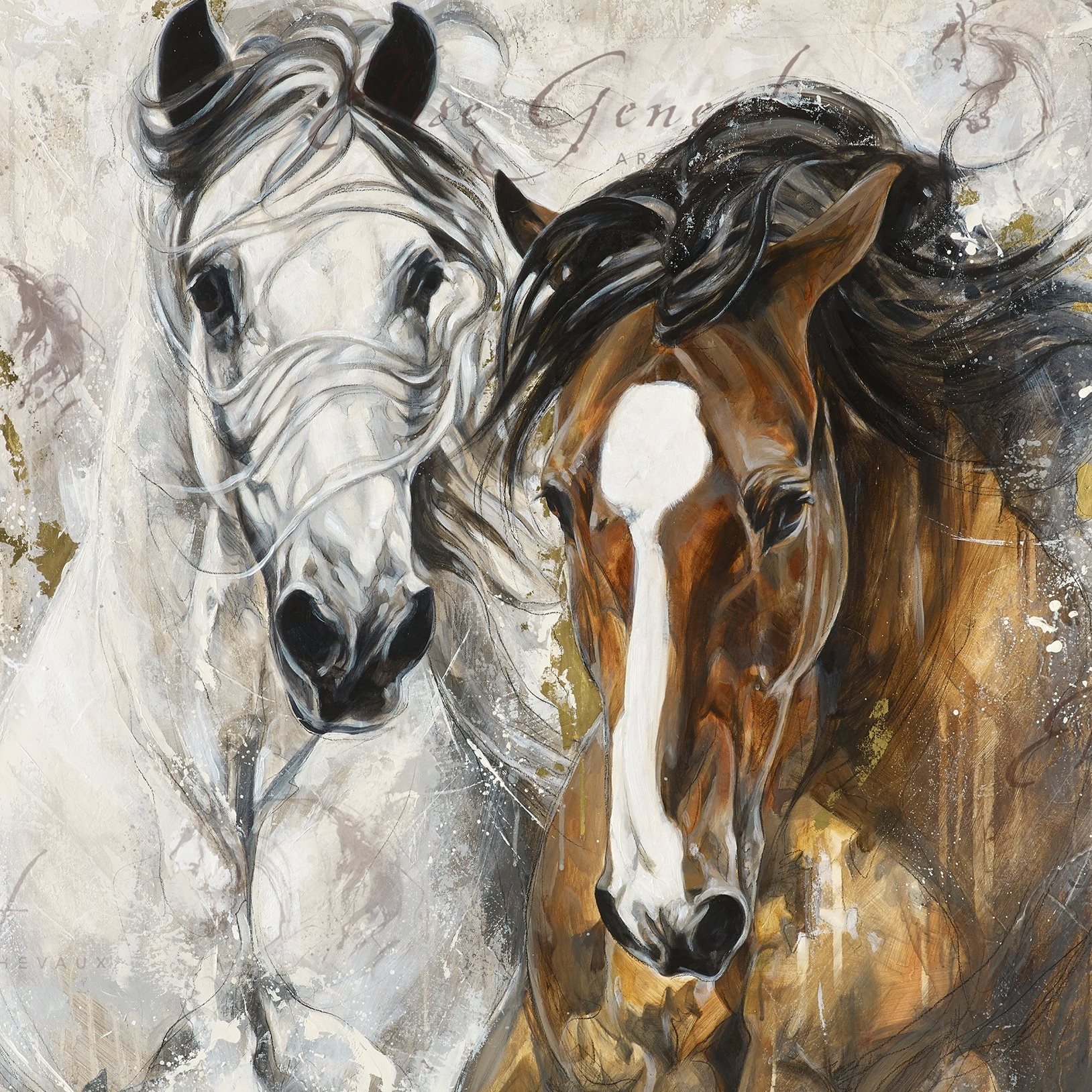 Equestrian Artist @Elise Genest Arts and Chevaux